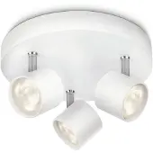 Philips myLiving LED Spot Star 3 x 4,5 W Blanc 562433116