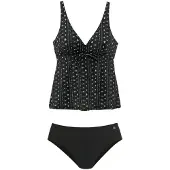 LASCANA Tankini 'Scary' noir