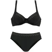 LASCANA Bikini noir