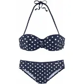 LASCANA Bikini bleu marine