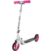 My Hood 145 Scooter pliant - blanc et rose 505160