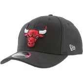 New Era Chicago Bulls Stretch Snap 9fifty Cap Noir M-L