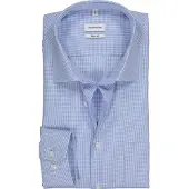 Seidensticker Chemise bleu clair / blanc