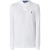 Ralph Lauren T-Shirt bleu / blanc cassé