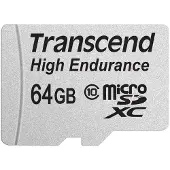 Transcend 64 Go microSDXC - 64 Go - MicroSDXC - Classe 10 - MLC - 95 Mo/s - 45 Mo/s