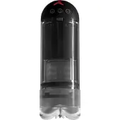 PDX Elite Extender Pro - vaginette avec succion et vibration rechargeable - noir