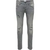 Only & Sons Herren Jeans 22016525 Denim gris