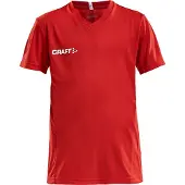 Craft Squad jersey short sleeve kids - Rouge