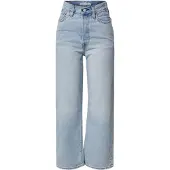 Levi's Jean 'Ribcage Straight Ankle' bleu denim
