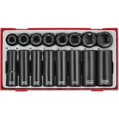 Teng Tools 68800200 Jeu De Douilles À Choc 1/2' 16 Pcs Tt9116N
