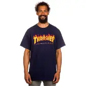 Thrasher T-shirt à Manches Courtes Flame