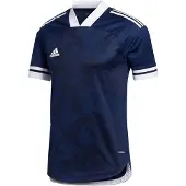 Adidas Condivo 20 maillot à manches courtes maillot de football pour hommes avec AeroReady FT7261 bleu/blanc