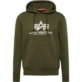 Alpha industries Sweat-shirt olive / blanc