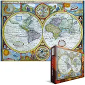 Eurographics Puzzle Eurographics Carte du Monde Antique - 1000 pièces