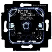 ABB Busch Jaeger 2117/11 U Dimmer Eingebaut Schwarz (6599-0-2986)