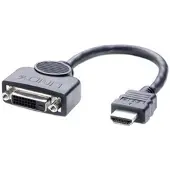 Lindy HDMI an DVI-D Buchse Adapterkabel 0.2m