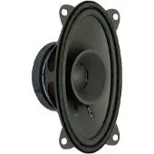 Visaton FR 4x6 haut-parleur à large bande (1 pièce), Enceinte encastrable, Noir