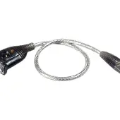 Aten Uc232a1-at Usb To Rs232 Cable Argenté