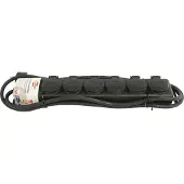 Brennenstuhl 1159970 Bren Steckdosenverteiler 6x Steck bk