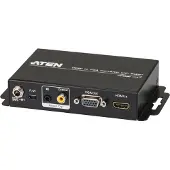 Aten VC812 VC812 Convertisseur vidéo HDMI vers VGA avec fonction de mise à l'échelle jusqu'au FullHD 1080p