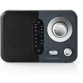 Nedis Rdfm1300gy Portable Radio Clair One Size / EU Plug 220V