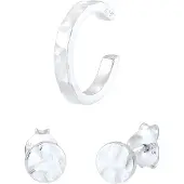 Elli Boucles d'oreilles argent