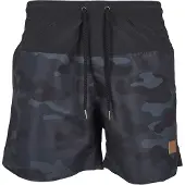 Urban Classics Shorts de bain bleu fumé / bleu-gris / noir