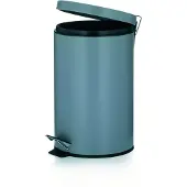 kela Corbeille à papier 12 L LEANDRO, gris KL-10933