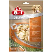 8In1 Délicatesse Delights Bones xs 21 pièces