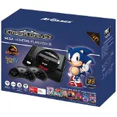 SEGA Atgames Genesis Flashback - 85 jeux intégrés - Jeu TV Plug-and-Play