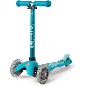 Micro mobility micro Scooter | mini micro deluxe LED aqua