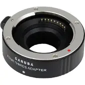 Caruba Tube d'extension 25mm Olympus Chrome (Adaptateur macro, Four Thirds), Convertisseur d'objectif, Noir