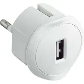 Legrand 50680 Chargeur USB 1,5A 5V 230V blanc