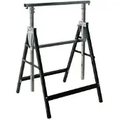 Perel Chevalet à bûches portable 180 kg