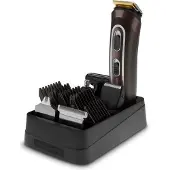 Rowenta Trim & Style 12 in 1 Rasoir rotatif Tondeuse Noir, Marron