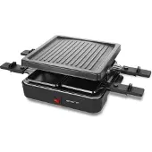 Emerio RG-120656 - Raclette/grill - 600 Watt - noir