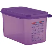 ARAVEN Récipients alimentaires GN1/4 en silicone 4,3L