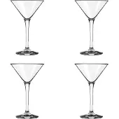 Royal Leerdam Set Of 4 Martini Glasses Cocktails 260ml Clair