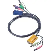 Aten Câble PS/2-KVM avec SPHD 3 en 1 et audio