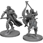WizKids Pathfinder Deep Cuts Unpainted Miniatures Elf Male Fighter