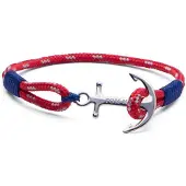 Tom Hope Bracelet - - TM0023 - Textile - Argent Sterling - 21CM