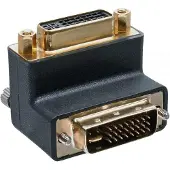 DeLOCK Adaptateur DVI I coudé -