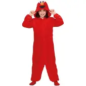 MOM Elmo Pajama Junior Costume Rouge 5-6 Years Enfants