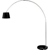 V-TAC Lampadaire courbé E27 Noir 1920x1960mm VT-7451