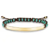 Thomas Sabo 005689617l19v Bracelet Doré Femme