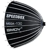 SMDV Speedbox Mega 130 Deep Softbox 130cm Wit Bowens Mount (Boîte à lumière, 130 cm)