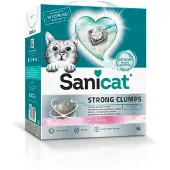 Sanicat Strong Clumps 6 l sable de bentonite blanche