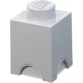 LEGO Boîte de Rangement Lego Brick 1 Gris