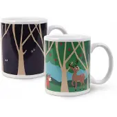 Kikkerland Gadget Woodlands Morph Tasse
