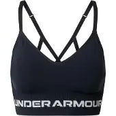 Under Armour Seamlelow Low Support Sports Top Noir M Femme